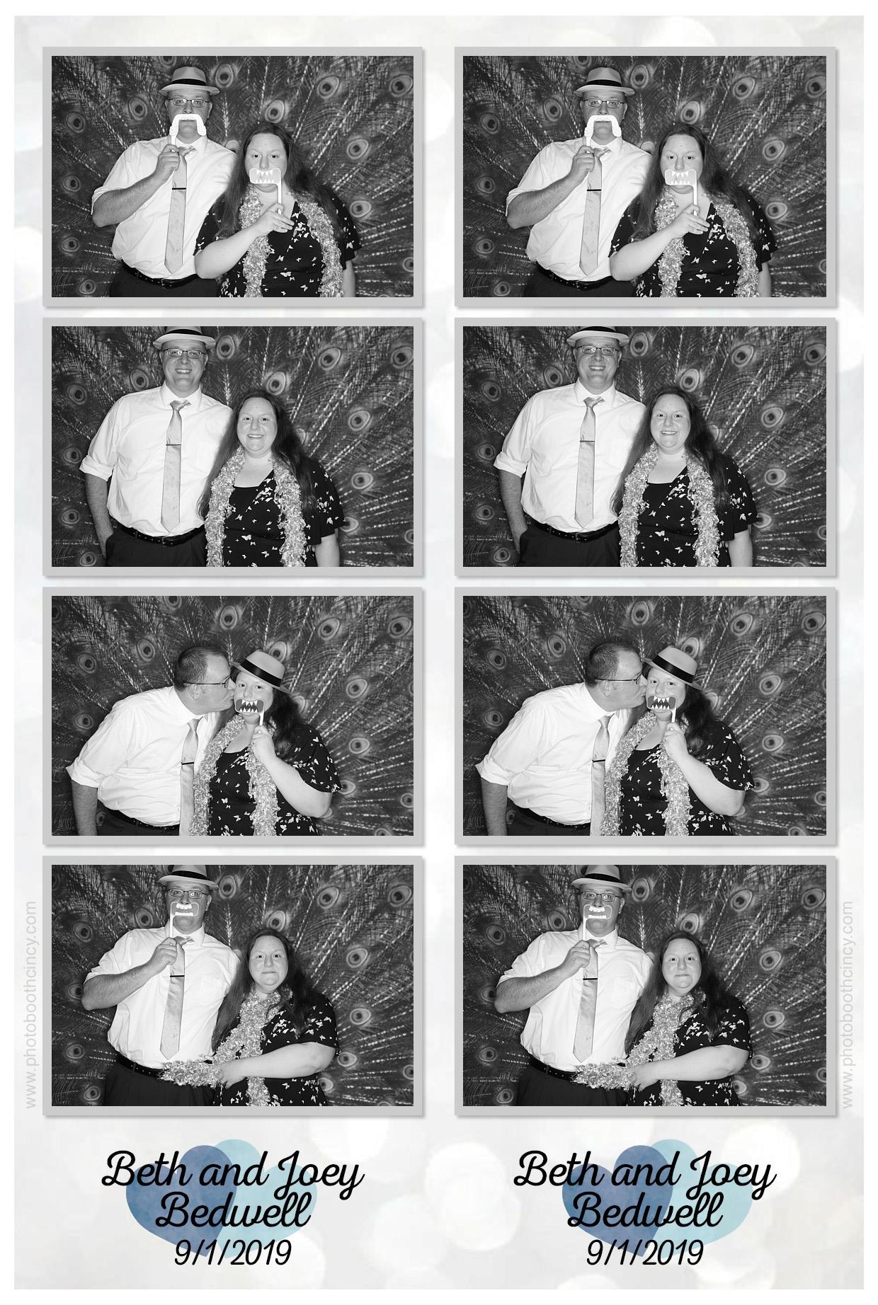 Elizabeth (Beth) Mulholland &Groom - Joseph (Joey) Bedwell | View more photos from the event at gallery.photoboothcincy.com/u/PhotoBoothCincy/Elizabeth-Beth-Mulholland-Groom-Joseph-Joey-Bedwell